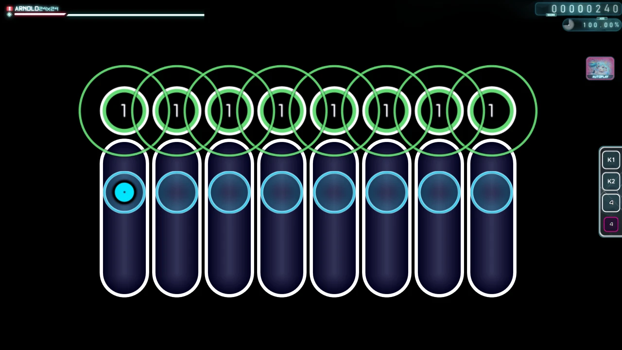 -# 『Arnold24x24』 Hatsune Miku 2.0 Green Instafade Thumbnail