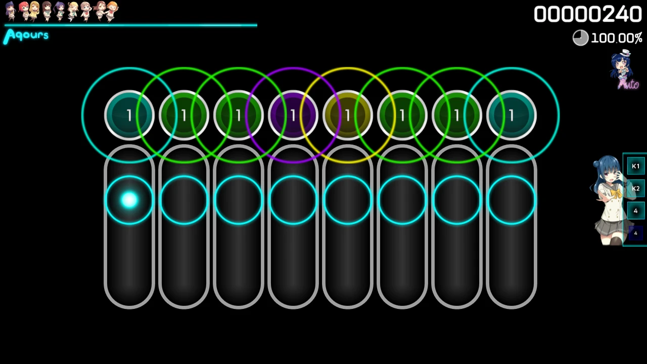 Aqours! Sunshine! - Small Spinner Thumbnail